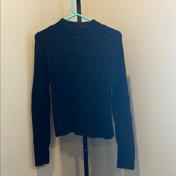 Wild Fable Black Ribbed Sweater - Picture 3 of 3